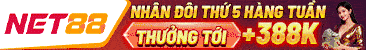 Net88 – Nhân đôi thứ 5 và 500 lượt quay miễn phí mỗi ngày