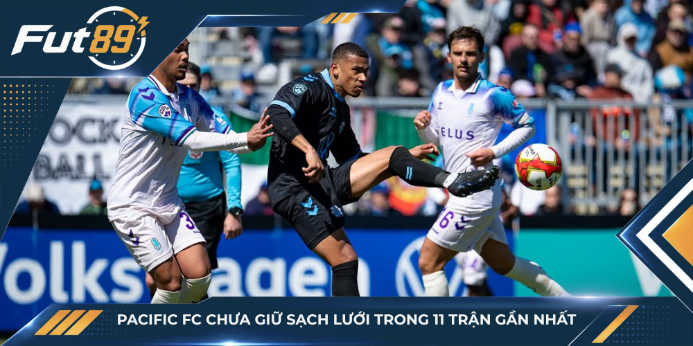 Pacific FC chưa giữ sạch lưới trong 11 trận gần nhất