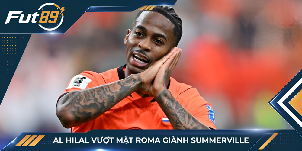 Al Hilal vượt mặt Roma giành Summerville