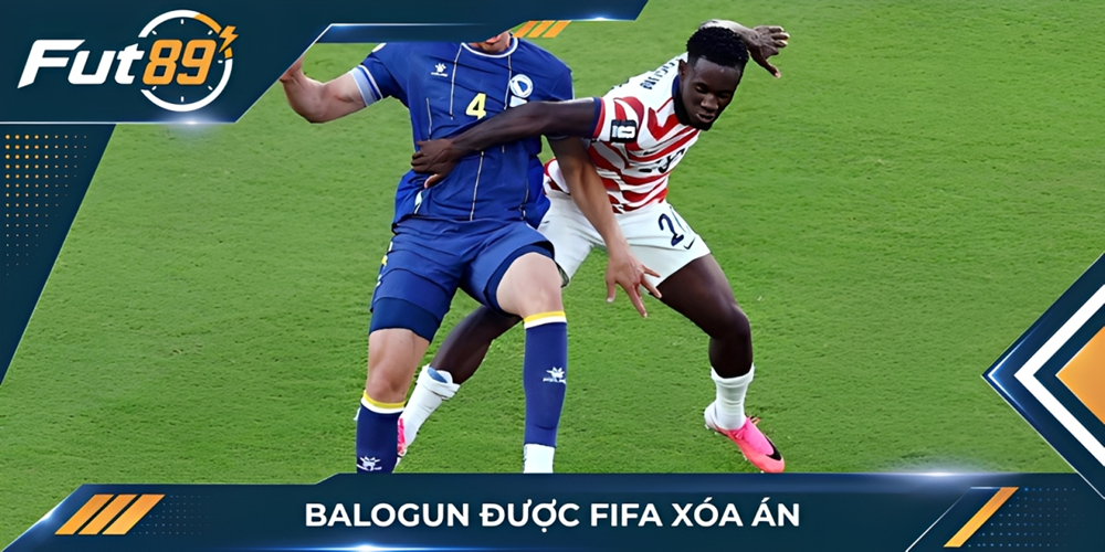 Balogun được FIFA xóa án