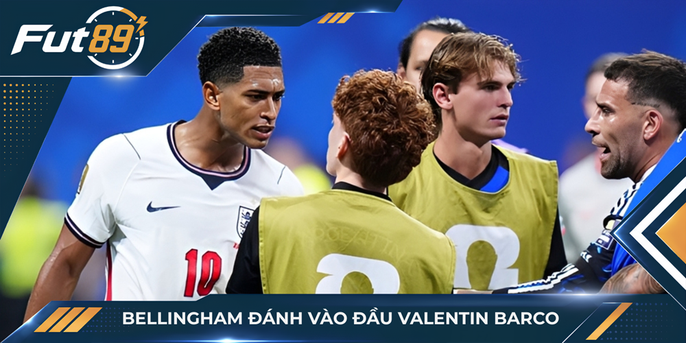 Bellingham đánh vào đầu Valentin Barco