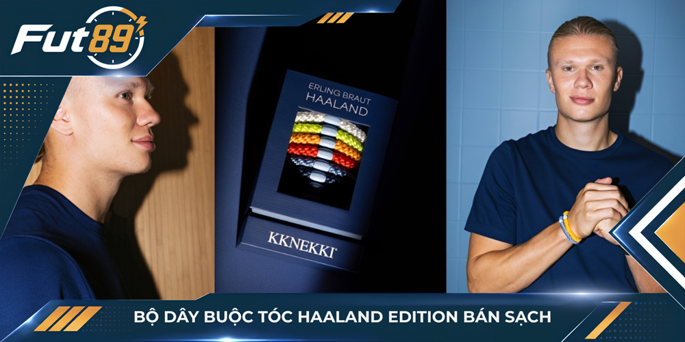 Bộ dây buộc tóc Haaland Edition bán sạch