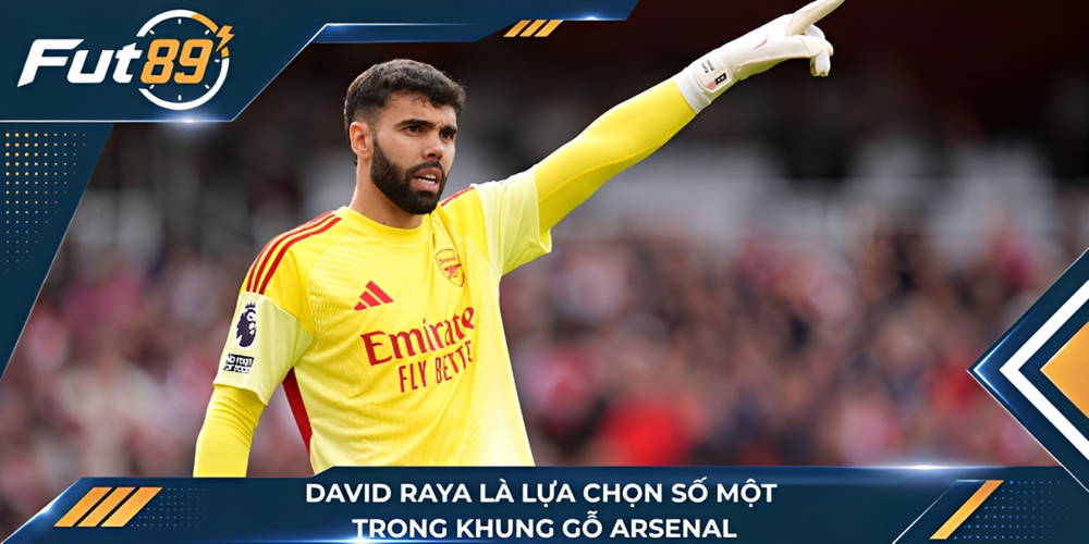 David Raya là lựa chọn số một trong khung gỗ Arsenal