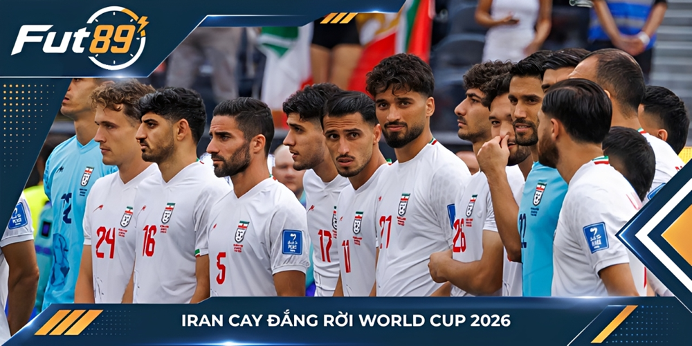Iran cay đắng rời World Cup 2026