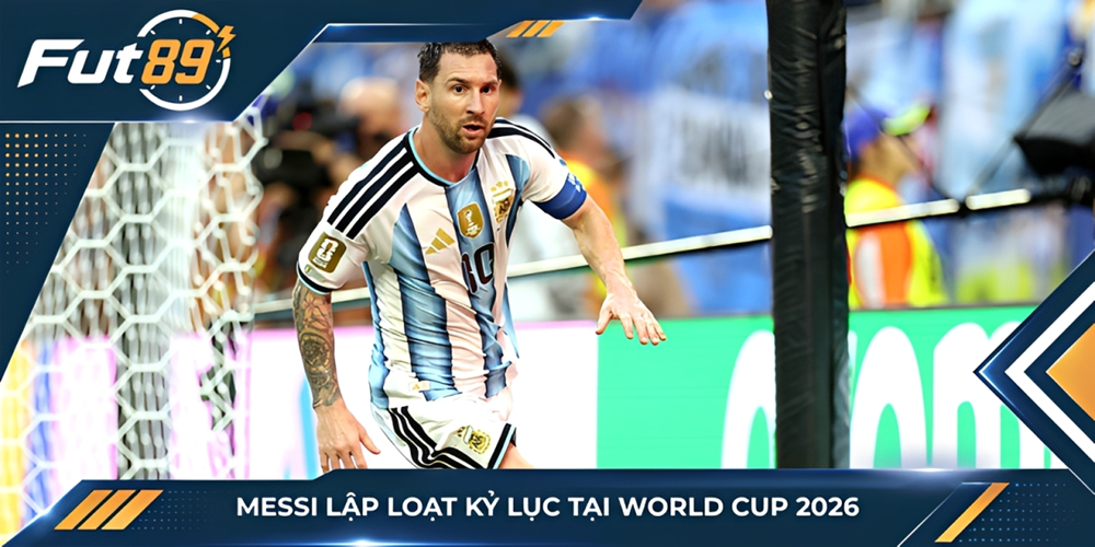 Messi lập loạt kỷ lục tại World Cup 2026