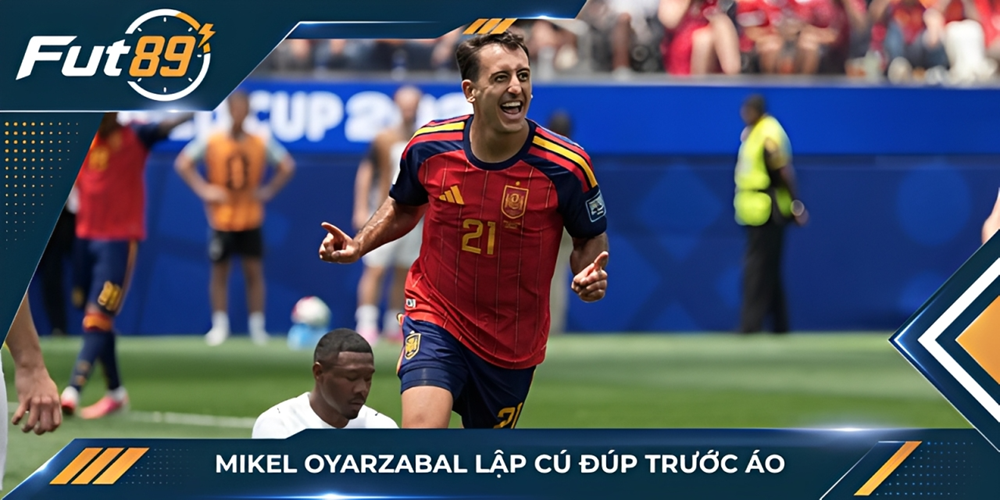 Mikel Oyarzabal lập cú đúp trước Áo