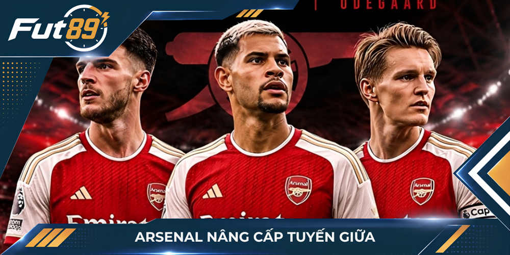 Arsenal nâng cấp tuyến giữa