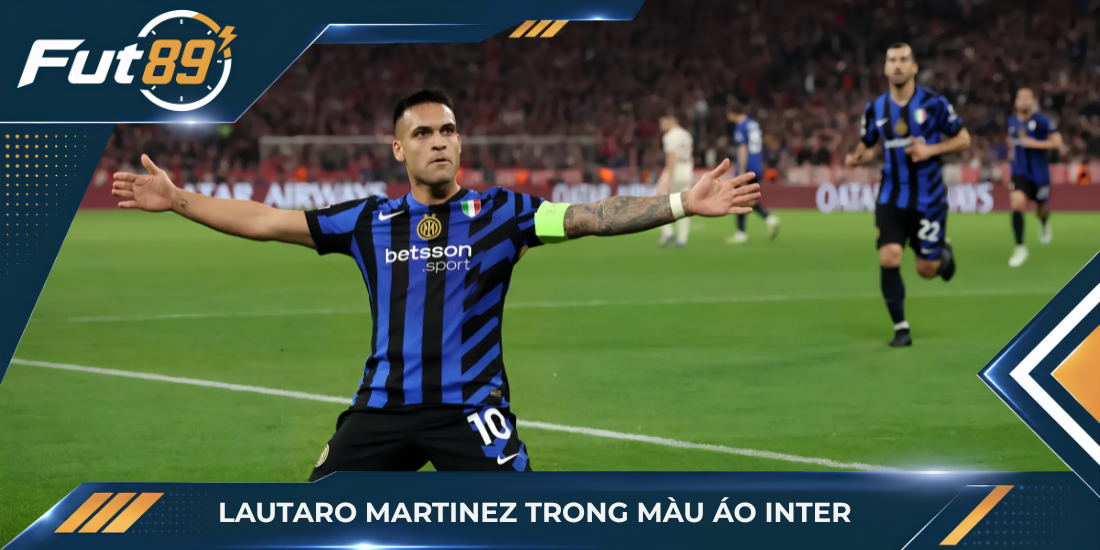 Lautaro Martinez trong màu áo Inter