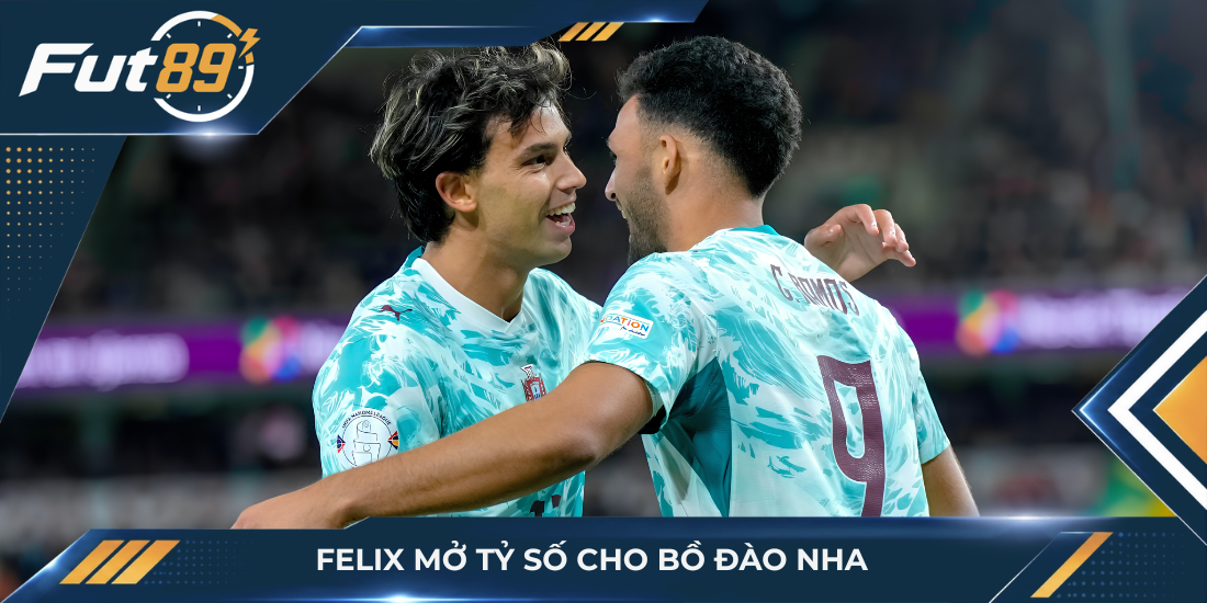 Felix mở tỷ số cho Bồ Đào Nha