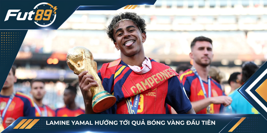 Lamine Yamal hướng tới Quả bóng Vàng đầu tiên