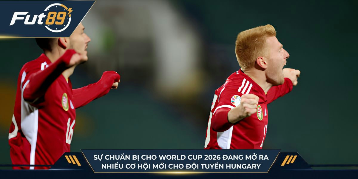 Sự chuẩn bị cho World Cup 2026 đang mở ra nhiều cơ hội mới cho đội tuyển Hungary