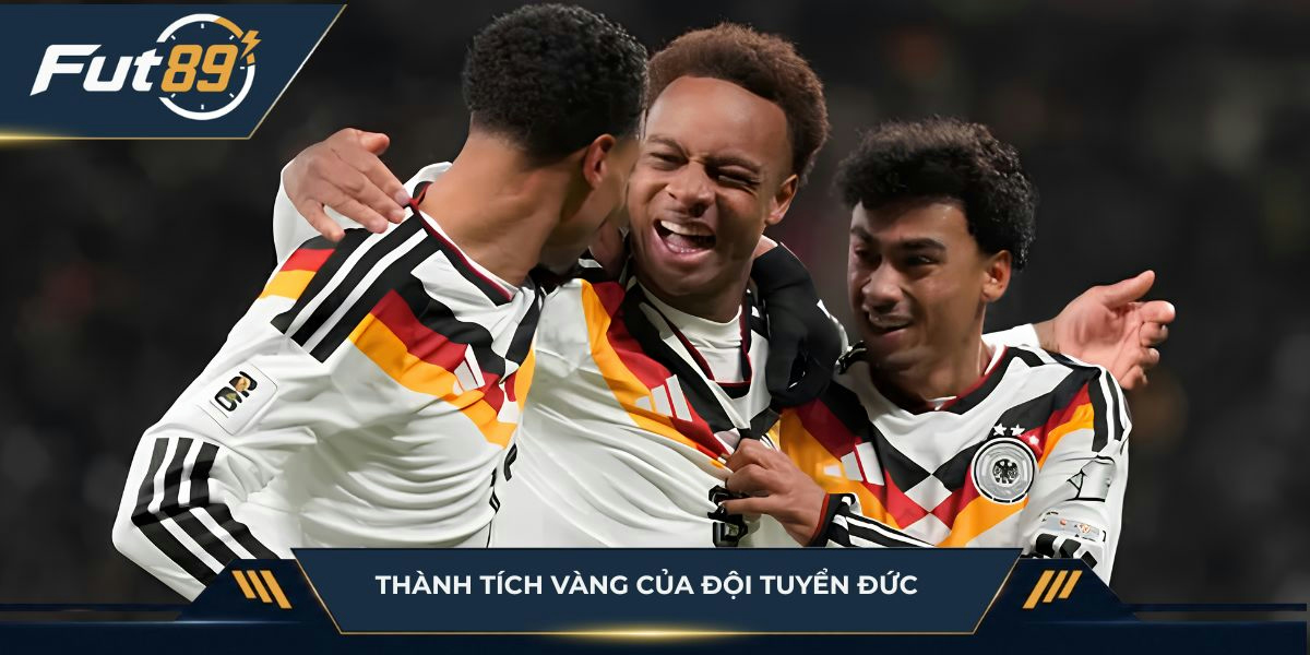 Thành tích vàng của đội tuyển Đức