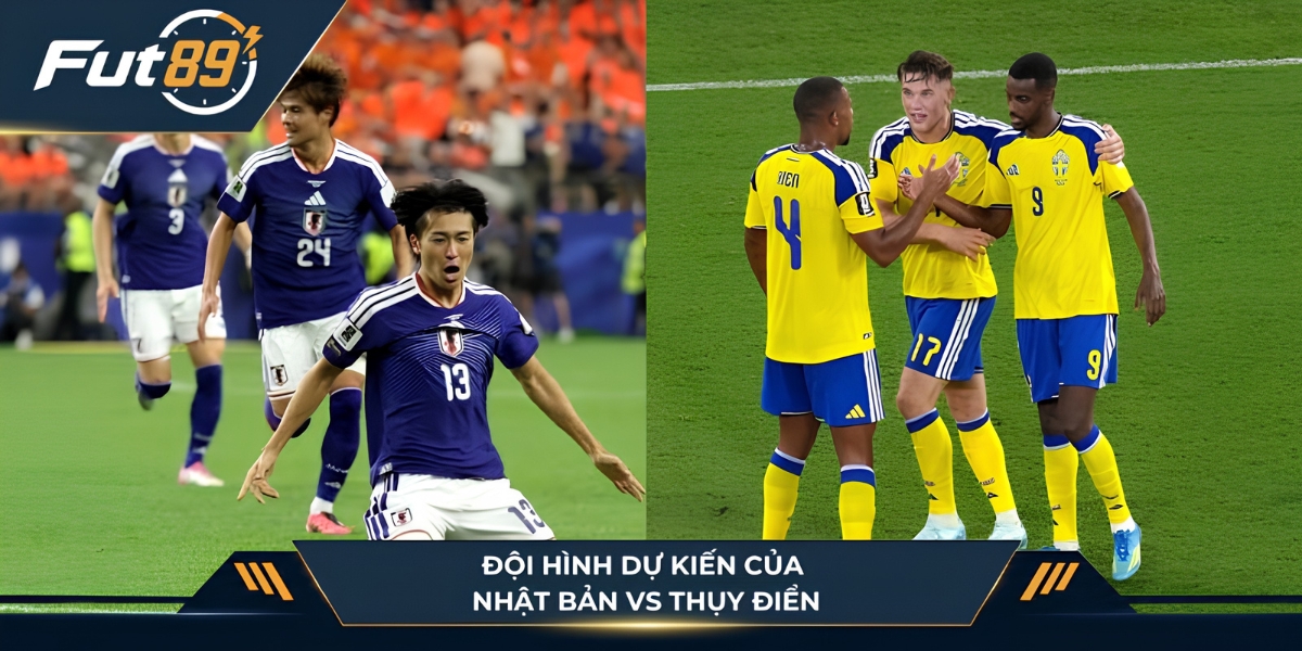 Dự đoán đội hình của Nhật Bản vs Thụy Điển