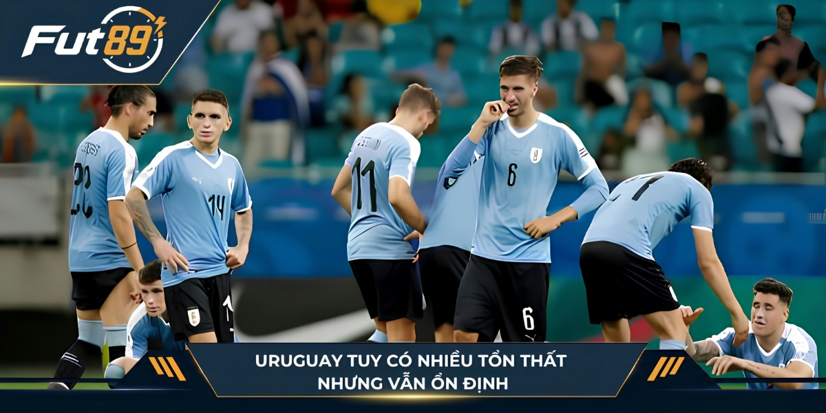 Uruguay tuy có nhiều tổn thất nhưng vẫn ổn định