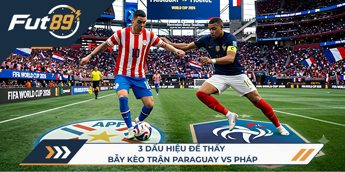 3 dấu hiệu vạch trần bẫy kèo Paraguay vs Pháp
