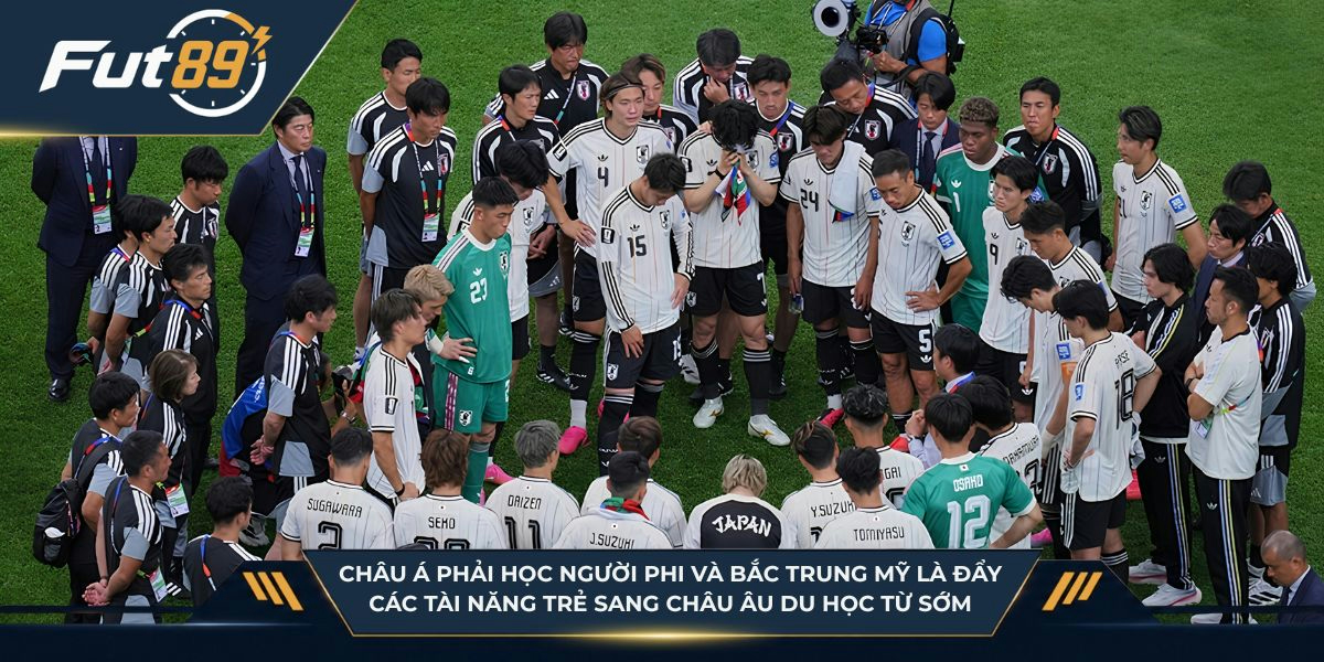 Châu Á phải học người Phi và Bắc Trung Mỹ là đẩy các tài năng trẻ sang châu Âu du học từ sớm