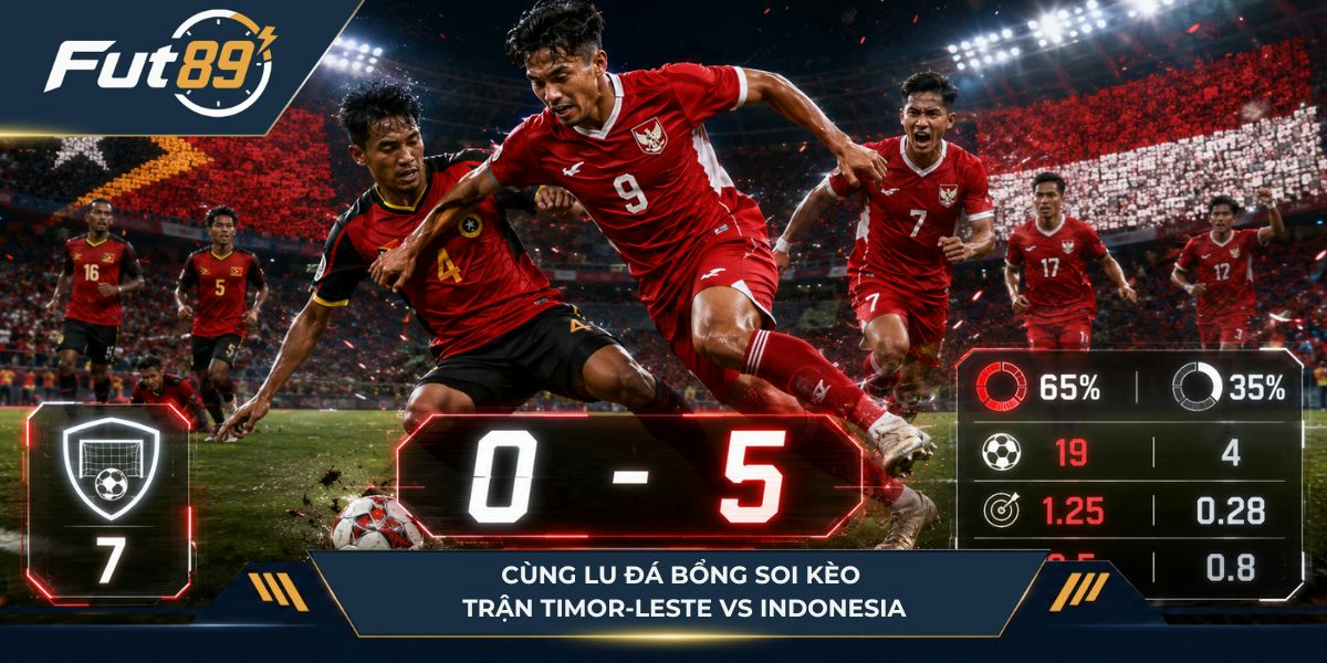 Cùng Lu Đá Bổng soi kèo Timor-Leste vs Indonesia