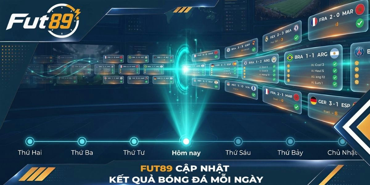 Fut89 cập nhật kết quả bóng đá mỗi ngày