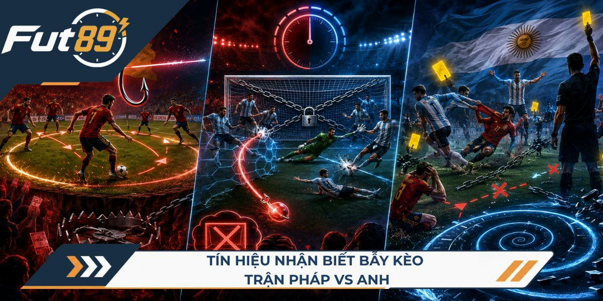Dấu hiệu nhận diện bẫy kèo Tây Ban Nha vs Argentina