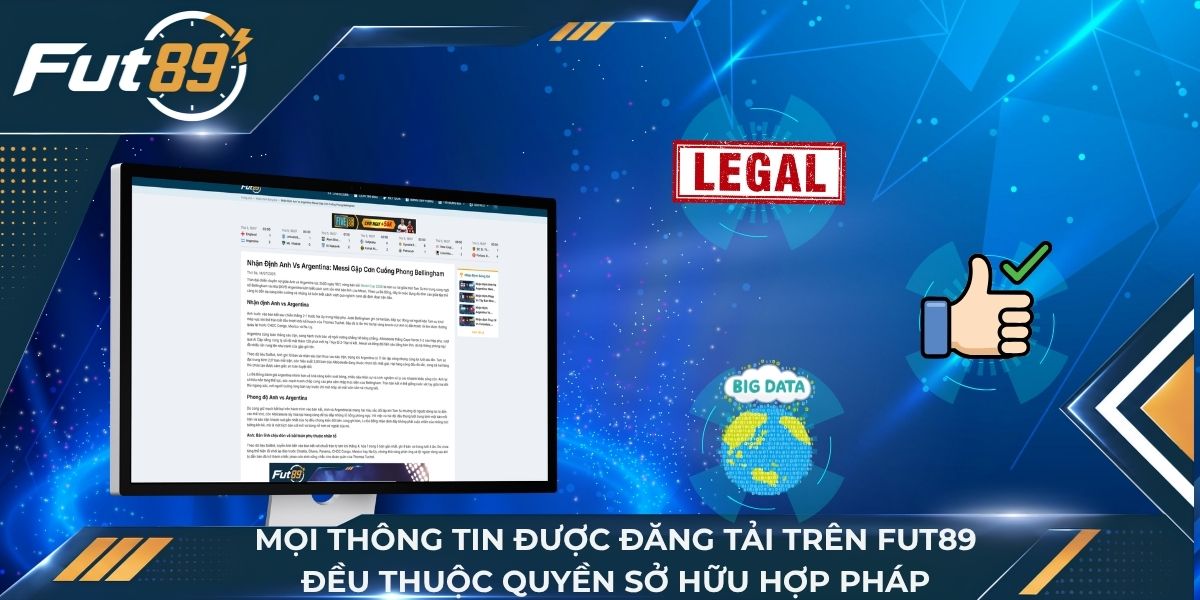 Mọi thông tin được đăng tải trên Fut89 đều thuộc quyền sở hữu hợp pháp