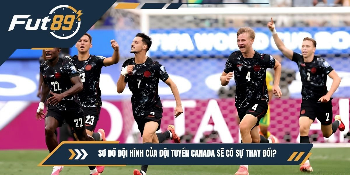 Sơ đồ đội hình của đội tuyển Canada sẽ có sự thay đổi?