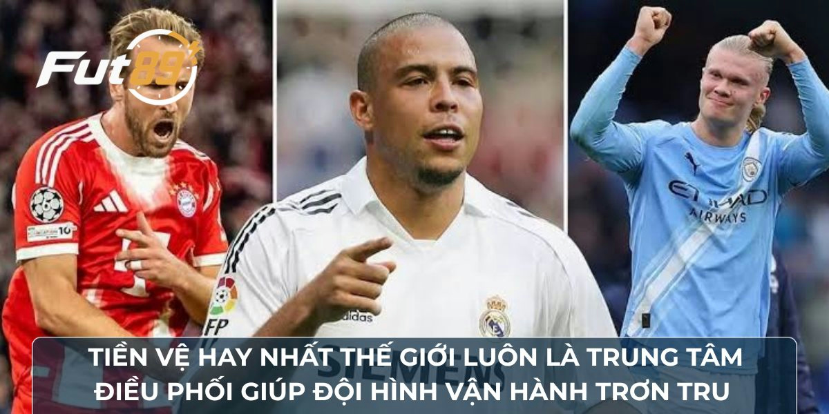 Tiền vệ hay nhất thế giới luôn là trung tâm điều phối giúp đội hình vận hành trơn tru 