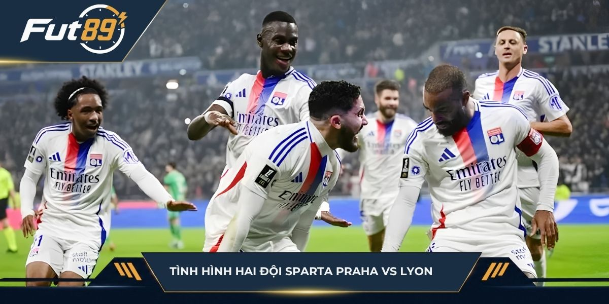 Áp lực tấm vé vòng bảng của trận Sparta Praha vs Lyon