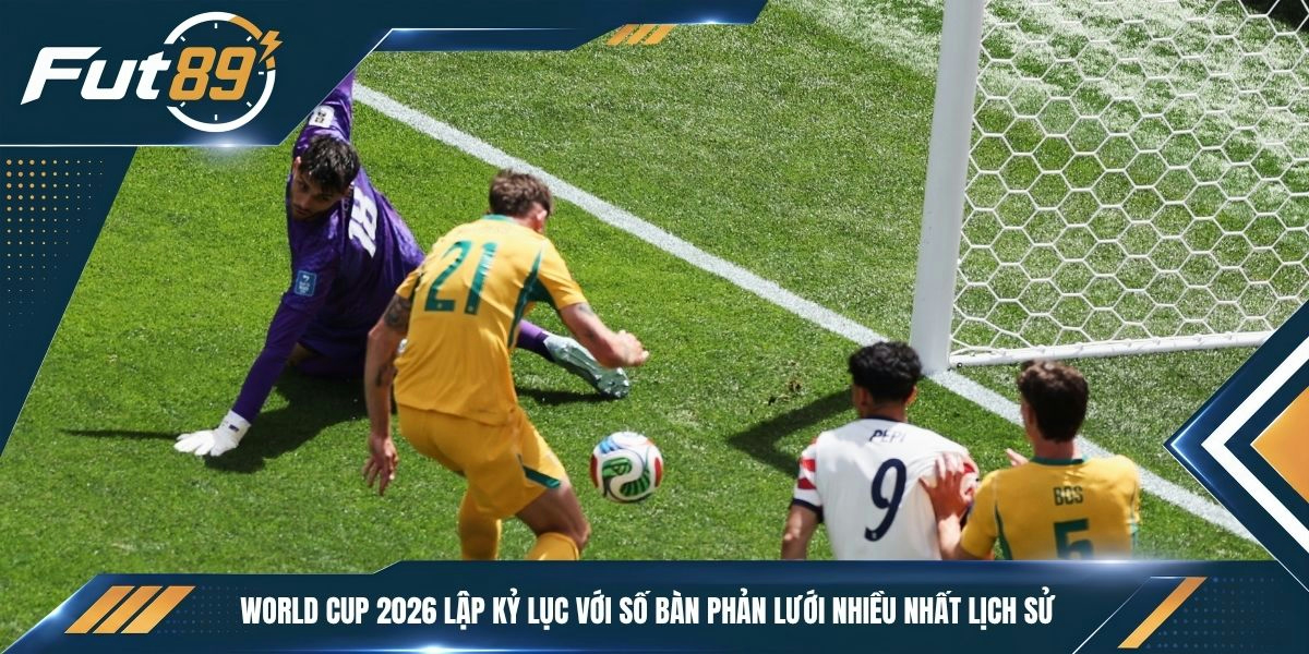 World Cup 2026 lập kỷ lục với số bàn phản lưới nhiều nhất lịch sử 