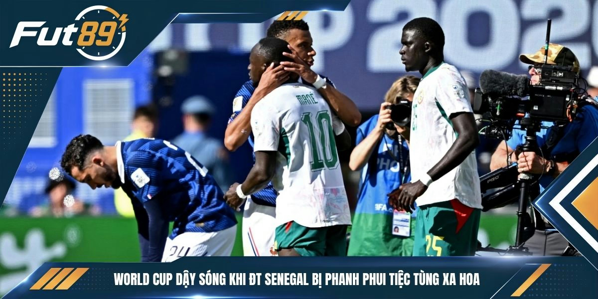 World Cup dậy sóng khi ĐT Senegal bị phanh phui tiệc tùng xa hoa 