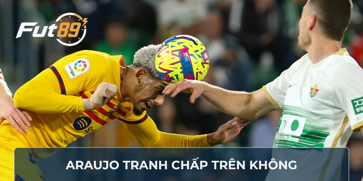 Araujo tranh chấp trên không