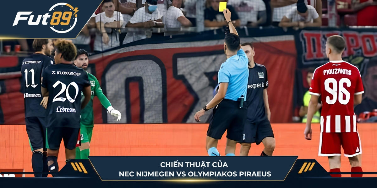Chiến thuật của NEC Nijmegen vs Olympiakos Piraeus