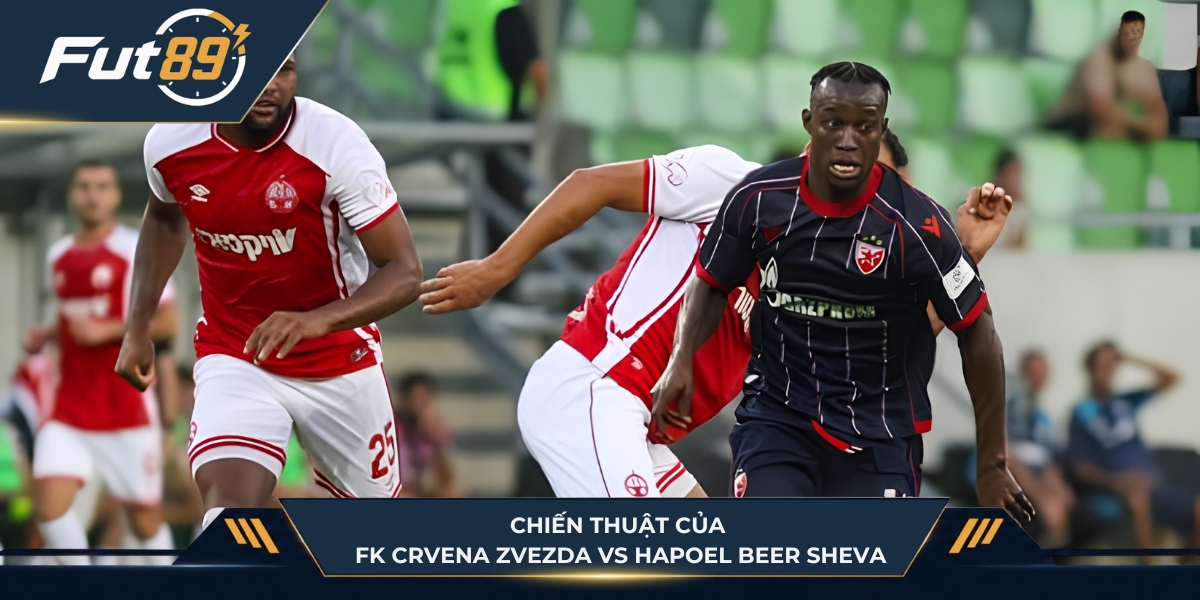 Chiến thuật của FK Crvena Zvezda vs Hapoel Beer Sheva