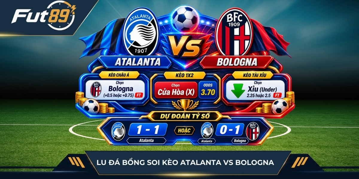 Lu Đá Bổng soi kèo Atalanta vs Bologna
