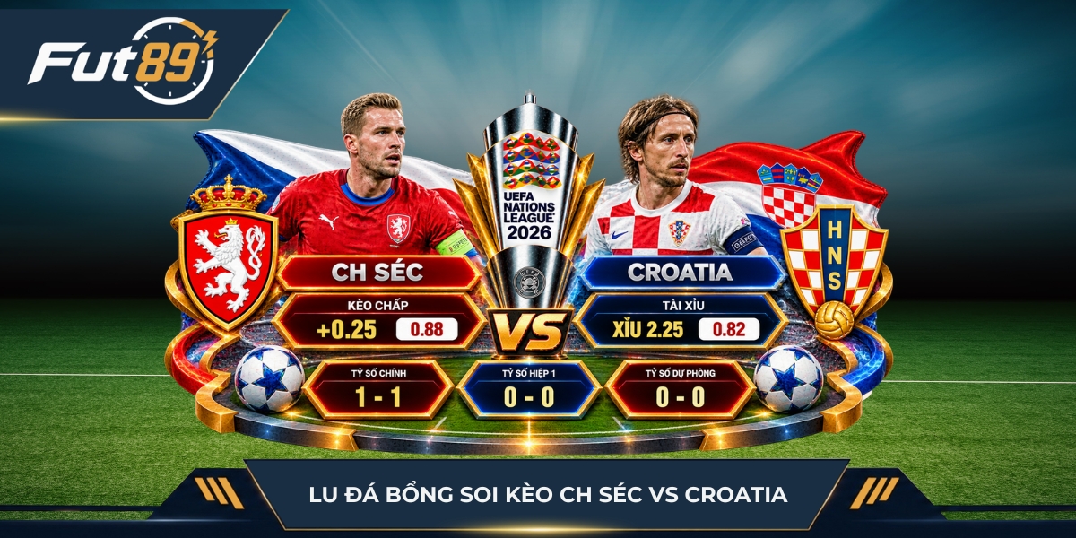 Lu Đá Bổng soi kèo CH Séc vs Croatia
