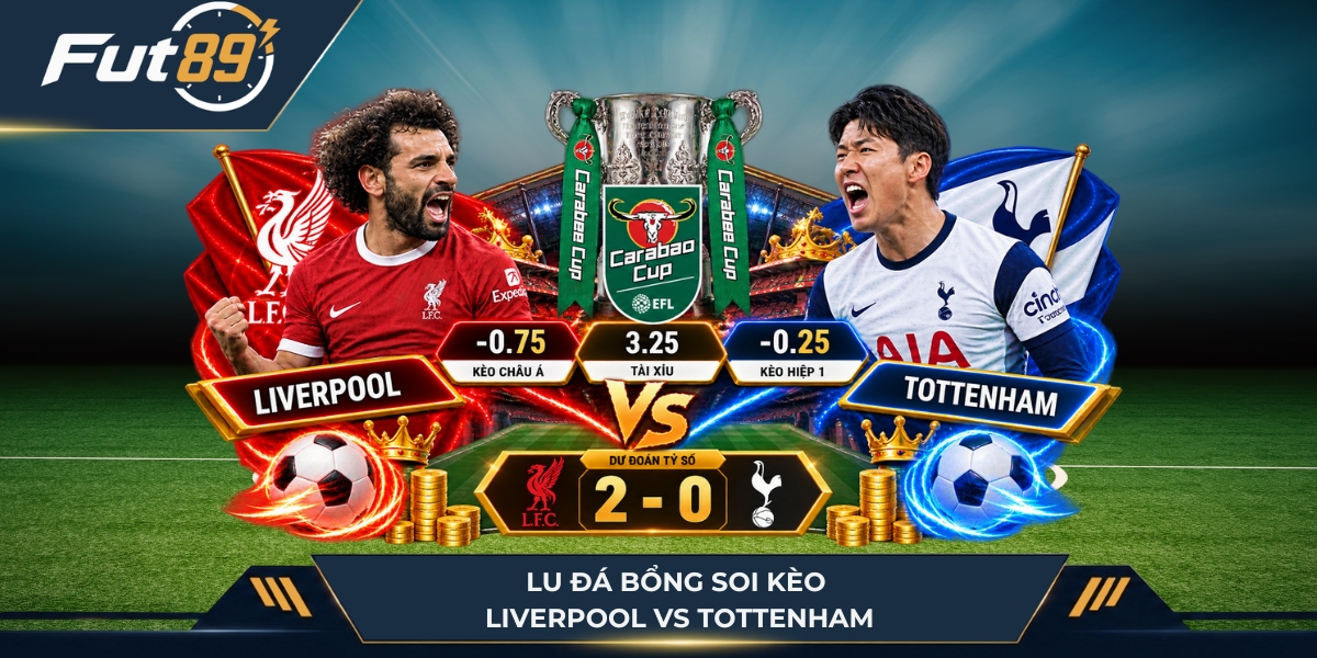 Lu Đá Bổng soi kèo Liverpool vs Tottenham