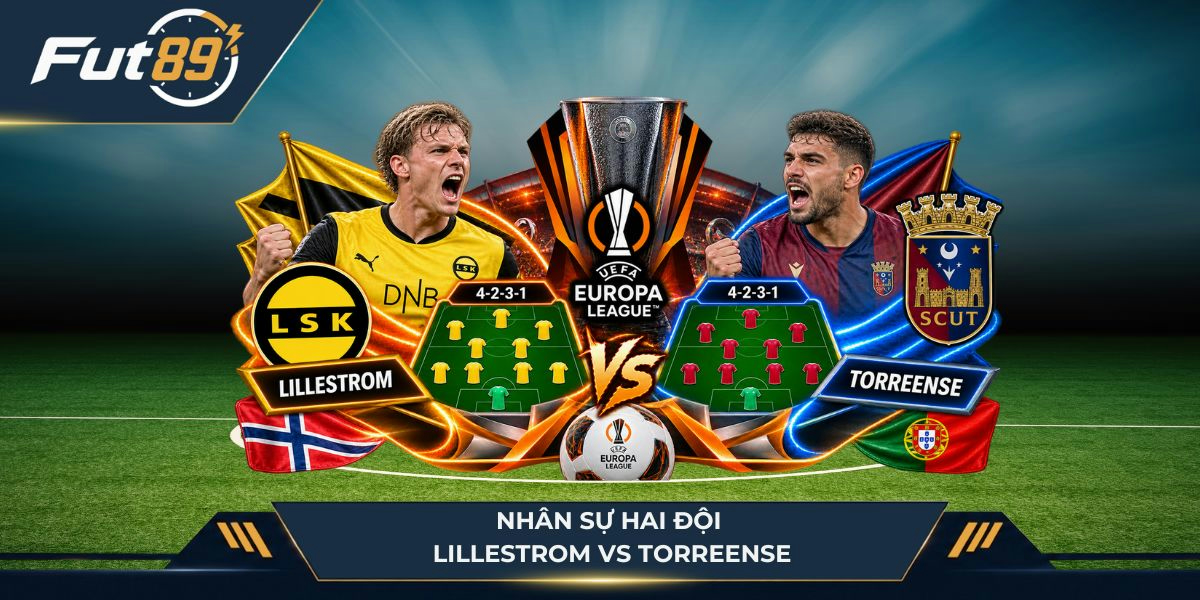Nhân sự hai độiLillestrom vs Torreense