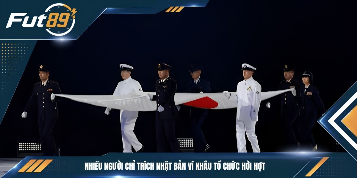 Nhiều người chỉ trích Nhật Bản vì khâu tổ chức hời hợt