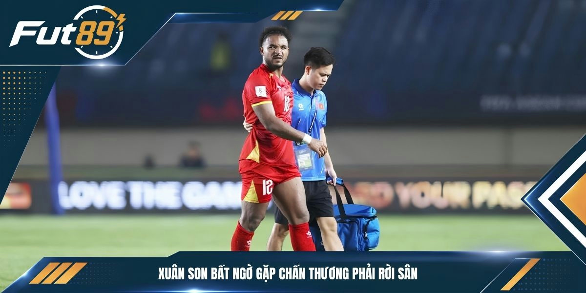 Xuân Son bất ngờ gặp chấn thương phải rời sân