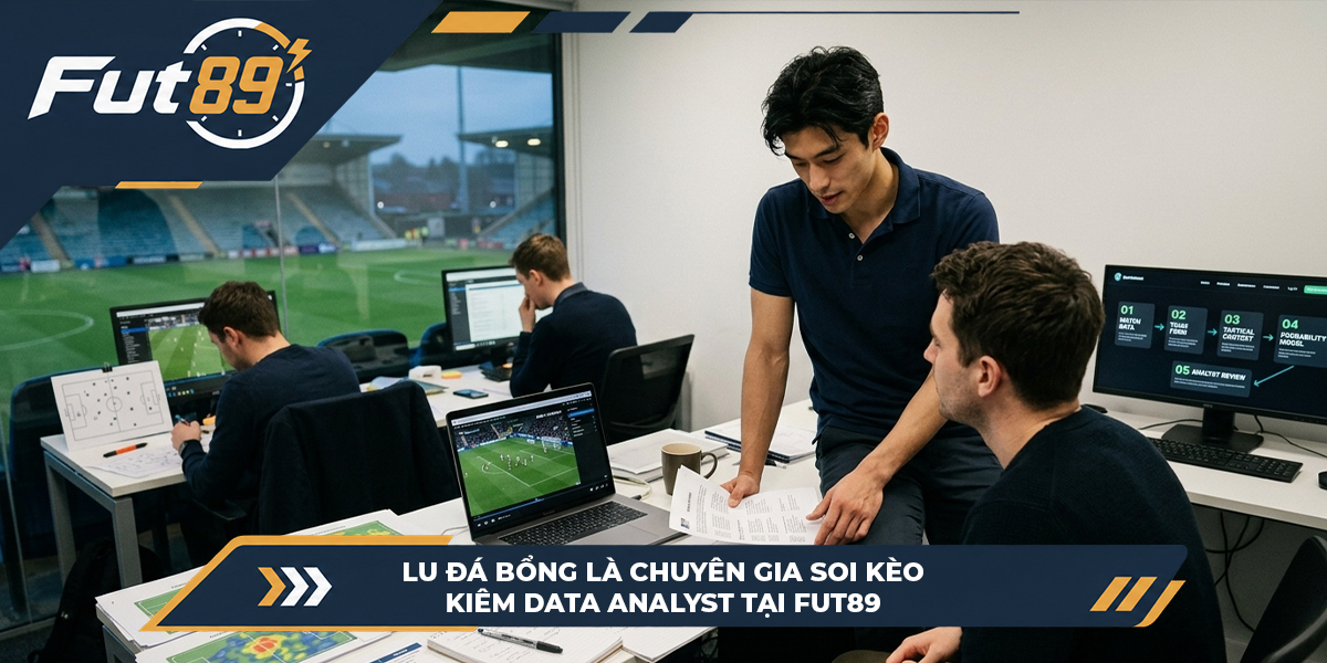 1 Lu Đá Bổng là chuyên gia soi kèo kiêm Data Analyst tại Fut89