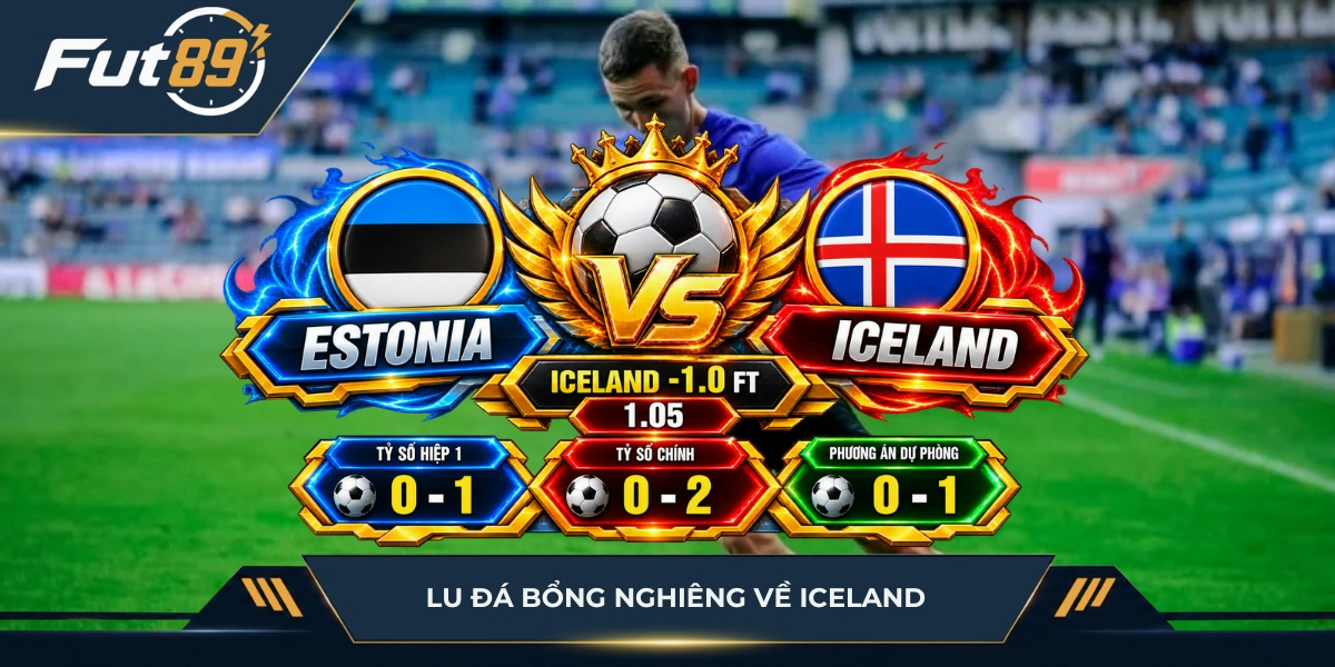 Lu Đá Bổng nghiêng về Iceland