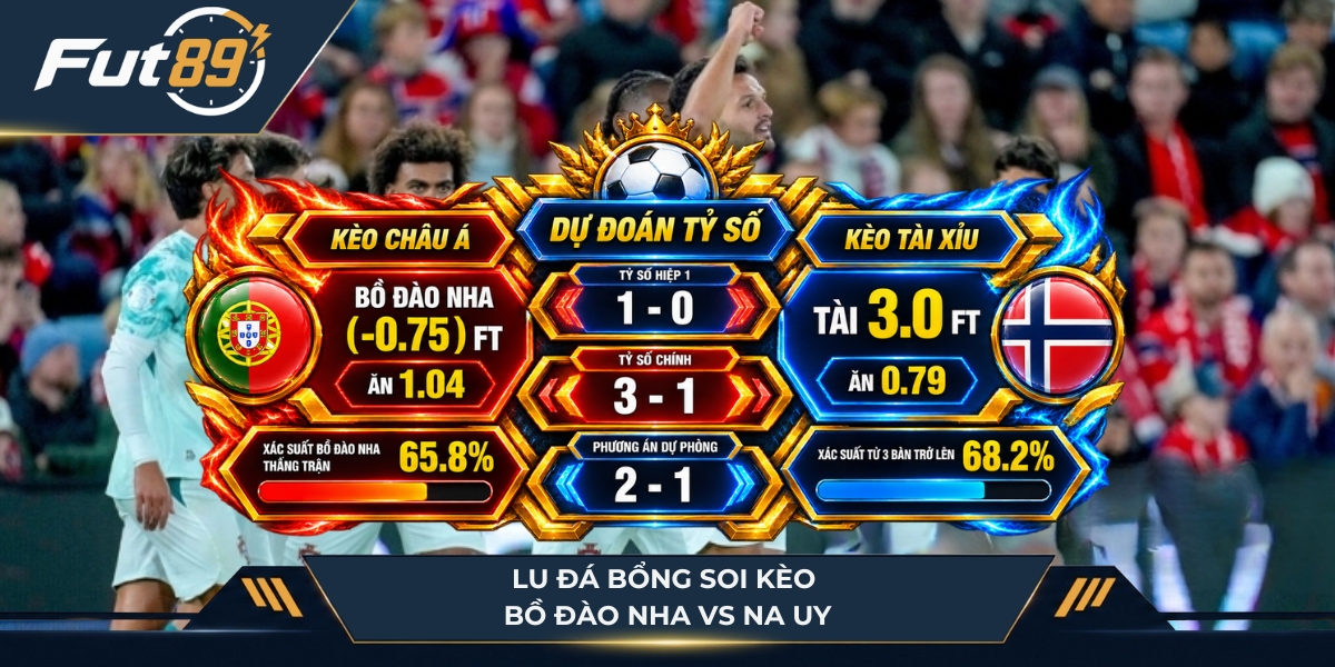 Lu Đá Bổng soi kèo Bồ Đào Nha vs Na Uy