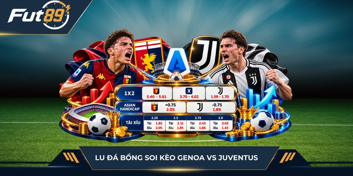Lu Đá Bổng soi kèo Genoa vs Juventus