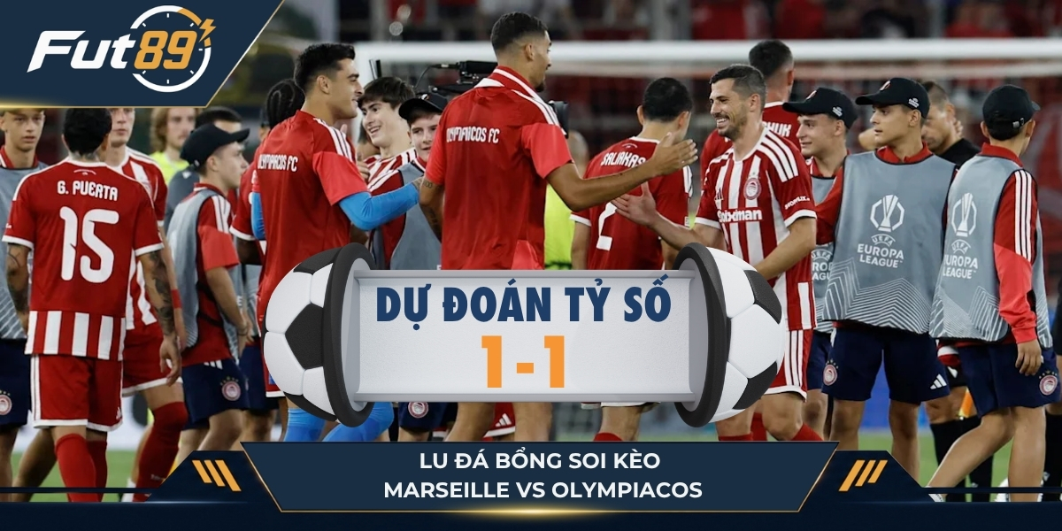 Lu Đá Bổng soi kèo Marseille vs Olympiacos