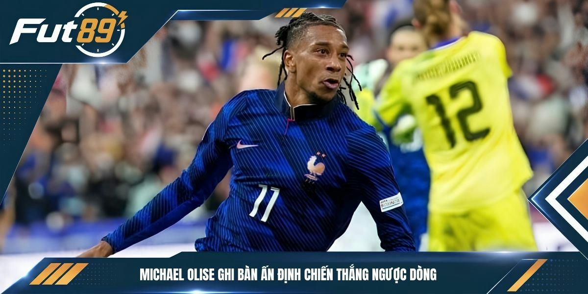 Michael Olise ghi bàn ấn định chiến thắng ngược dòng