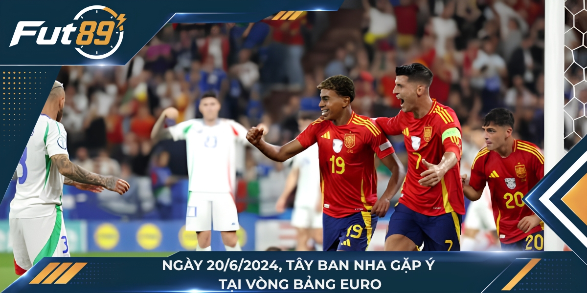 Ngày 20/6/2024, Tây Ban Nha gặp Ý tại vòng bảng Euro trên sân Gelsenkirchen