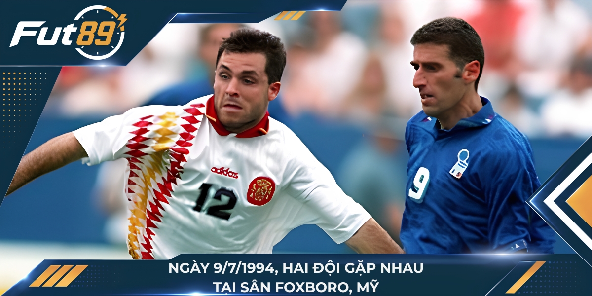 Ngày 9/7/1994, hai đội gặp nhau tại sân Foxboro, Mỹ