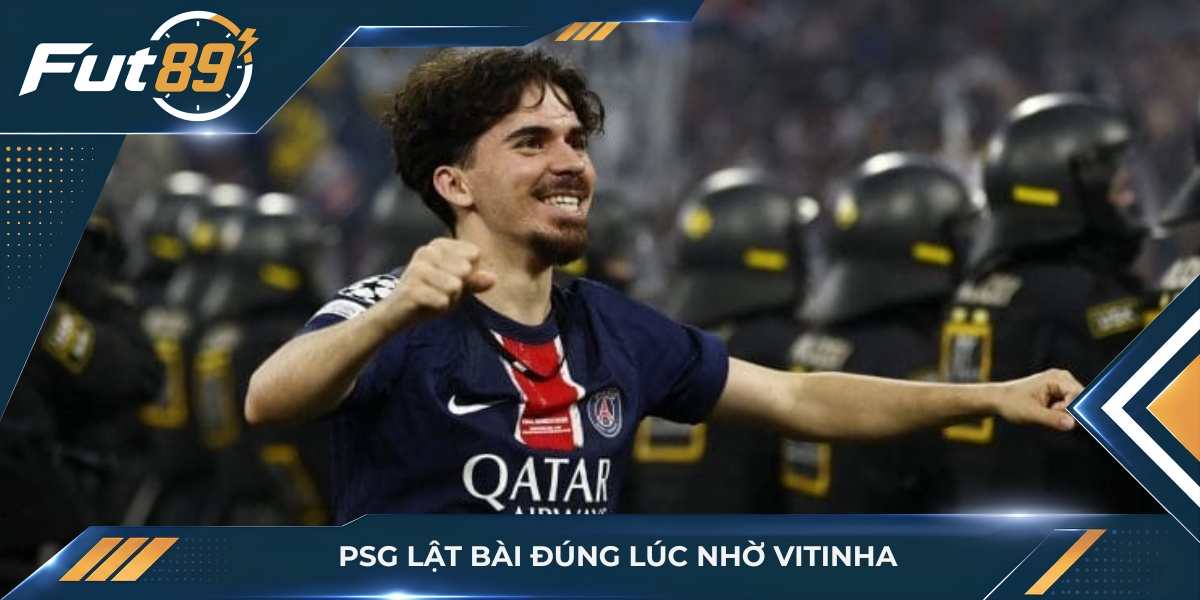 PSG lật bài nhờ Vitinha tung đòn quyết định