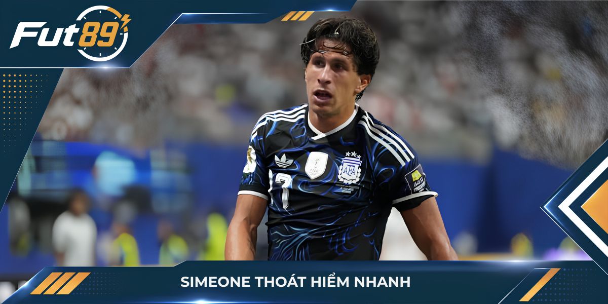 Simeone điều chỉnh đội hình để bảo vệ tỷ số