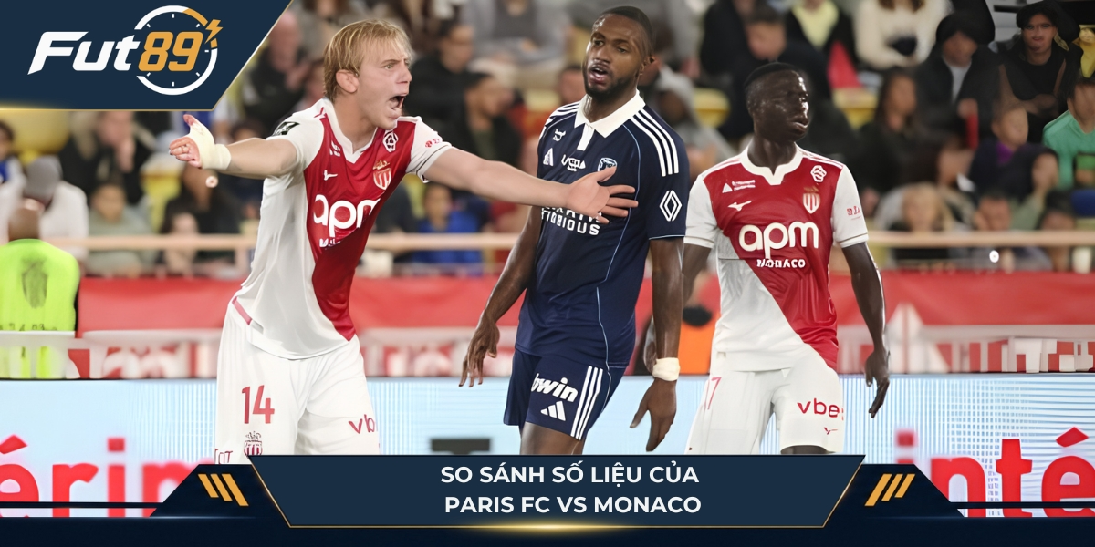 Số liệu của Paris FC vs Monaco