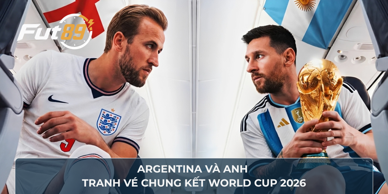Argentina và Anh tranh vé chung kết World Cup 2026